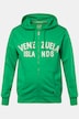 Gilet à capuche en molleton avec flocages - jusqu'au 8 XL