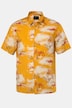Chemise à manches courtes, imprimé all-over et col kent cubain - jusqu'au 8XL