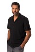 Froté košile, krátké rukávy, Cuba límeček, Cuba střih, do 8XL