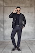 Pantalon chino FLEXNAMIC®, taille élastique et pinces, coupe Straight Fit tendance