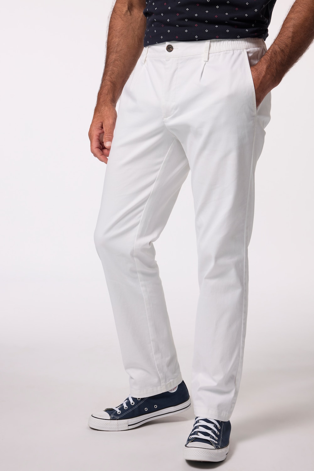 Große Größen Chino FLEXNAMIC®, Herren, beige, Größe: 64, Baumwolle/Synthetische Fasern, JP1880