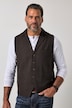 JP 1880 Tweed-vest FLEXNAMIC®, revers, strikryg