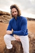 Pull camionneur en molleton, col montant zippé - jusqu'au 8 XL