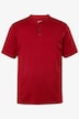 T-shirt Henley à manches courtes. Col rond et patte de boutonnage - jusqu'au 8 XL