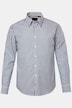 Chemise rayée à manches longues, collection Business, col à pointes boutonnées avec boutons invisibles, Easy Care, coupe Modern Fit - jusqu'au 8 XL
