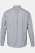 Chemise rayée à manches longues, collection Business, col à pointes boutonnées avec boutons invisibles, Easy Care, coupe Modern Fit - jusqu'au 8 XL