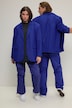 Blazer, oversize, tapeta de botones en la espalda, solapa, manga larga, unisex