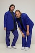 Blazer, oversize, tapeta de botones en la espalda, solapa, manga larga, unisex