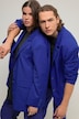 Blazer, oversize, tapeta de botones en la espalda, solapa, manga larga, unisex