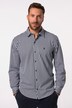 Camicia a righe dalla vestibilità moderna con FLEXNAMIC®, maniche lunghe e colletto ad apertura inglese, fino alla tg. 8XL