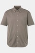 Chemise en jersey à manches courtes et col à pointes boutonnées. Coupe Modern Fit - jusqu'au 8 XL