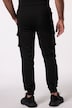 JAY-PI sweat-cargobukser, Fitness, Elastisk linning, op til 7 XL