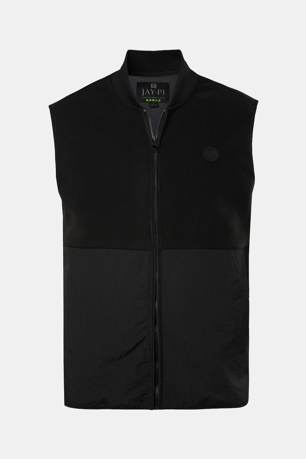 JAY-PI Fleeceweste, Golf, College-Kragen, bis 7 XL