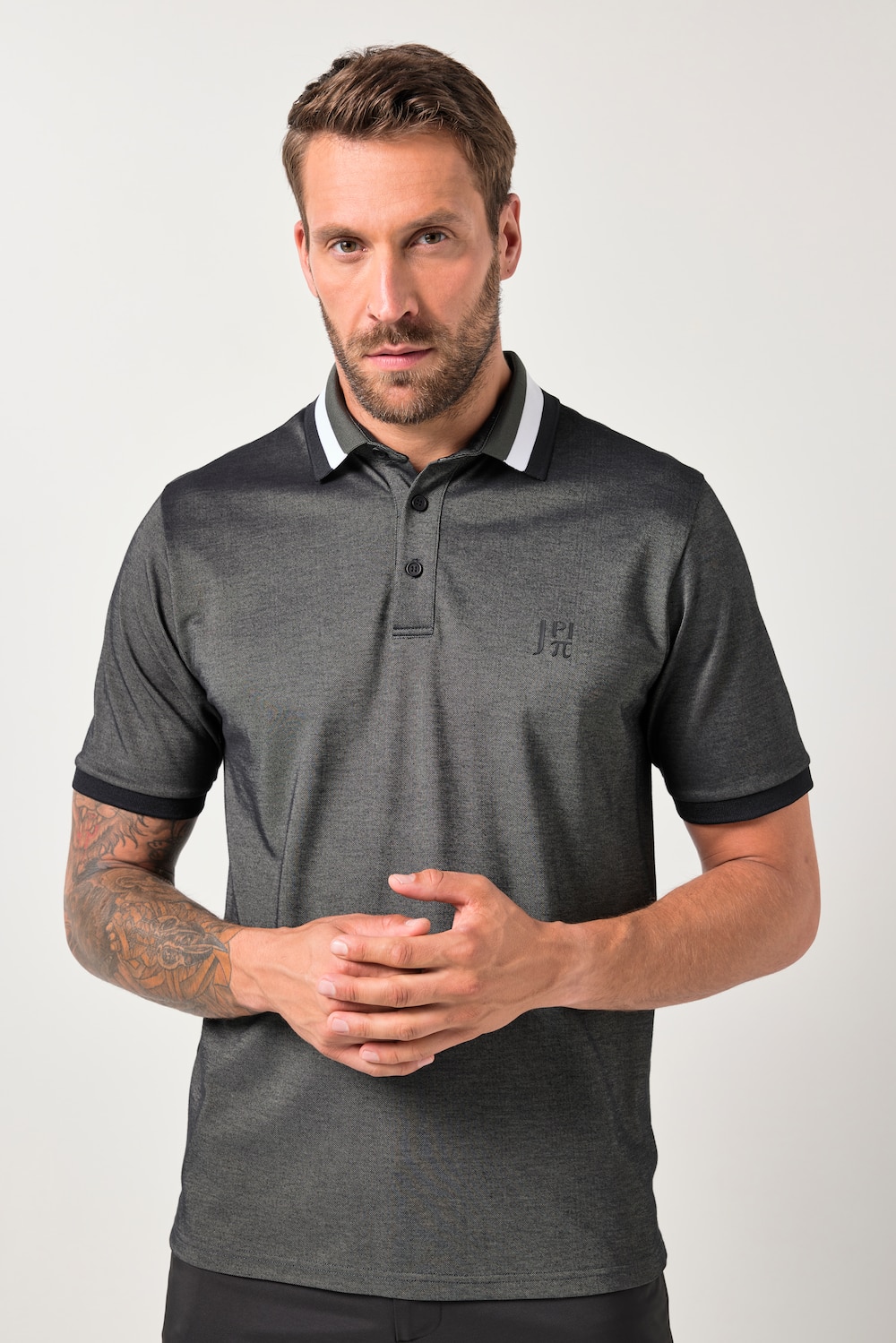 JAY-PI poloshirt, golf, korte mouwen, QuickDry, TwoTone, tot 7XL