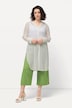 Longbluse, Struktur, A-Linie, Tunika-Ausschnitt, Langarm