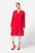 Longbluse, Struktur, A-Linie, Tunika-Ausschnitt, Langarm