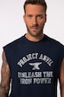 JAY-PI genser, Iron Anvil, fitness, overdimensjonert, QuickDry opptil 7 XL