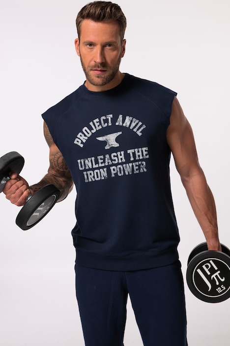 JAY-PI mikina Iron Anvil, fitness, oversized, QuickDry, do 7 XL