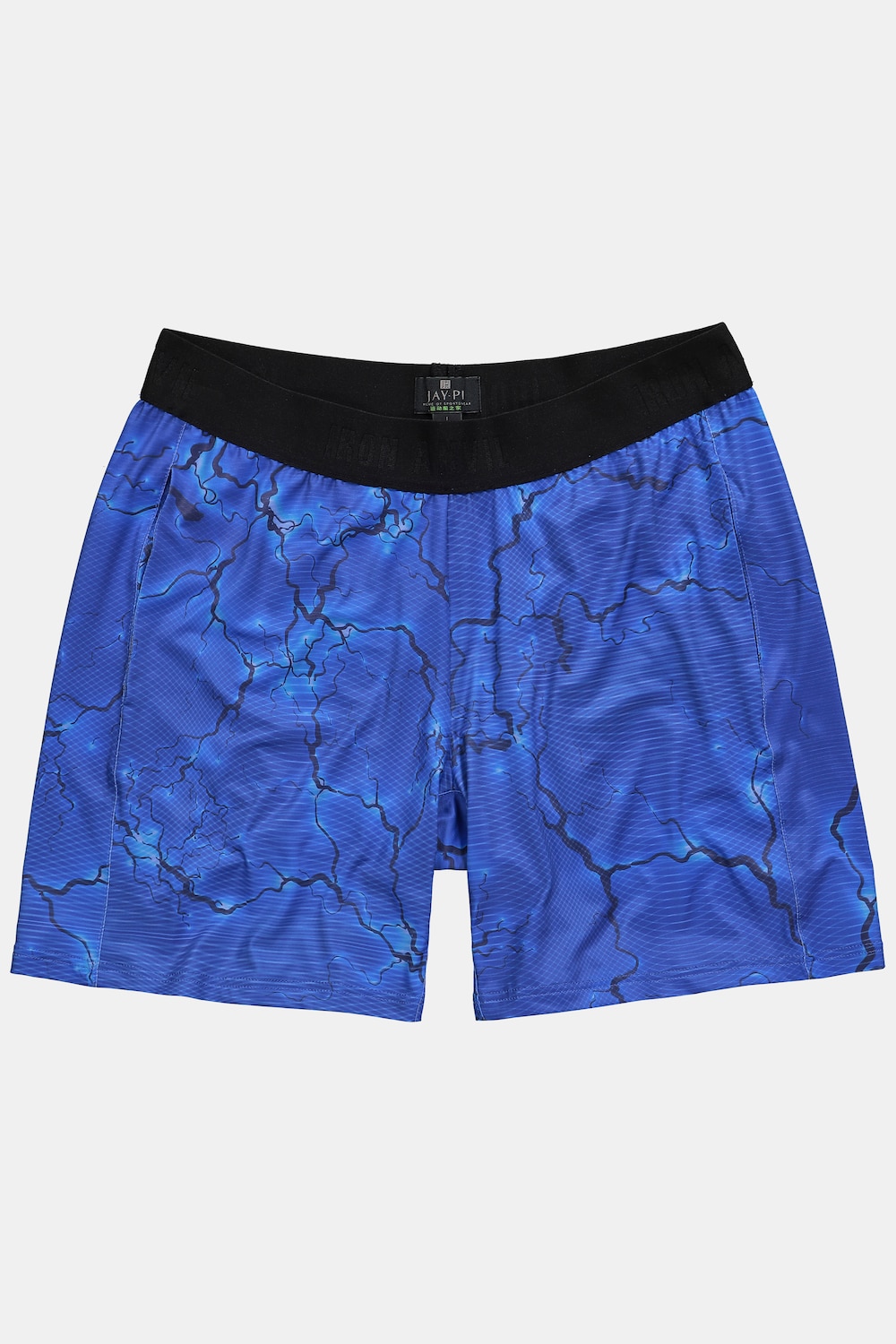 Bermuda technique JAY-PI Iron Anvil, collection Fitness, Quickdry, imprimé all-over - jusqu'au 7 XL