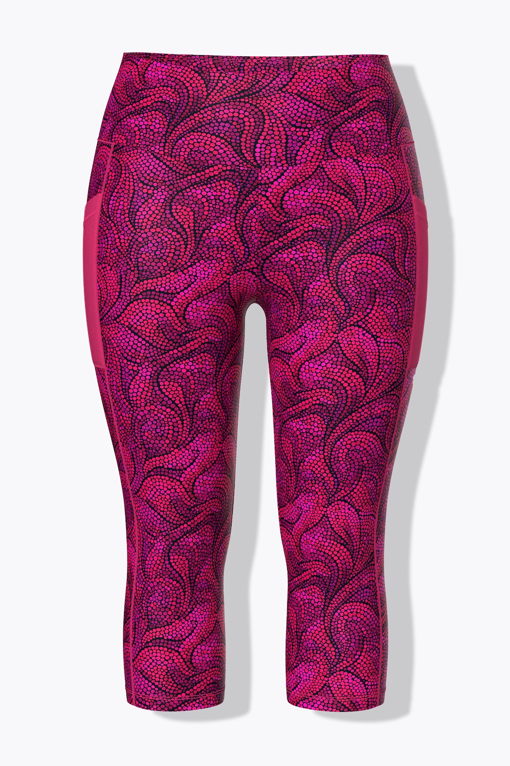funktionelle 3/4-skileggings, hurtigtørrende genbrugsmateriale