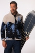 Veste en polaire JAY-PI. Jacquard et col montant. Collection ski – jusqu'au 7 XL