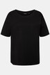 T-shirt, oversize, okrągły dekolt, rękaw 1/2