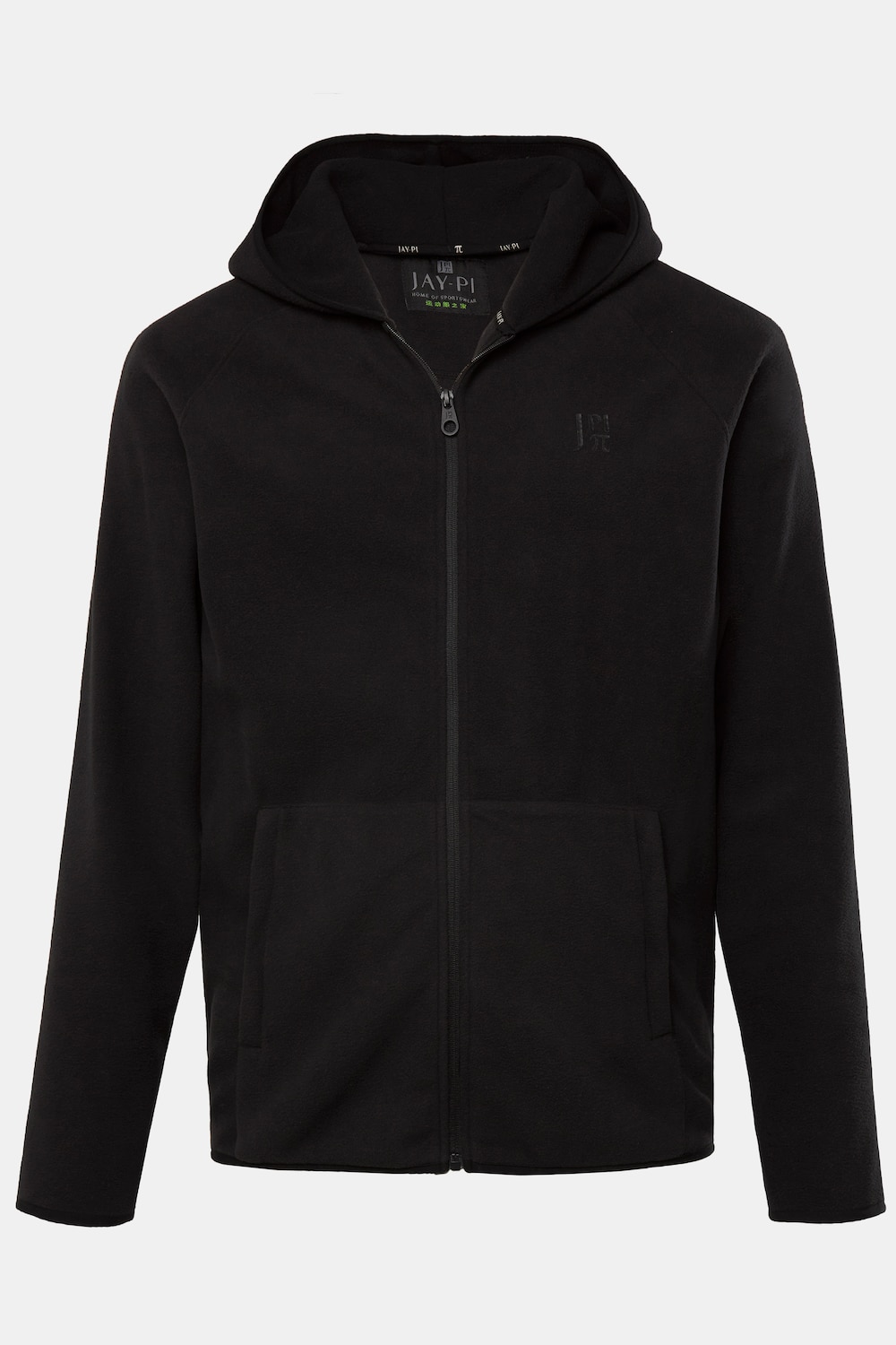 JAY-PI Fleece-Jacke, ultraleicht, Kapuze, bis 7 XL