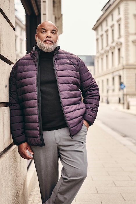 Steppjacke, Technodaune, Stehkragen, bis 8 XL