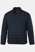 Vattert jakke, syntetisk dun, ståkrage, opptil 8XL