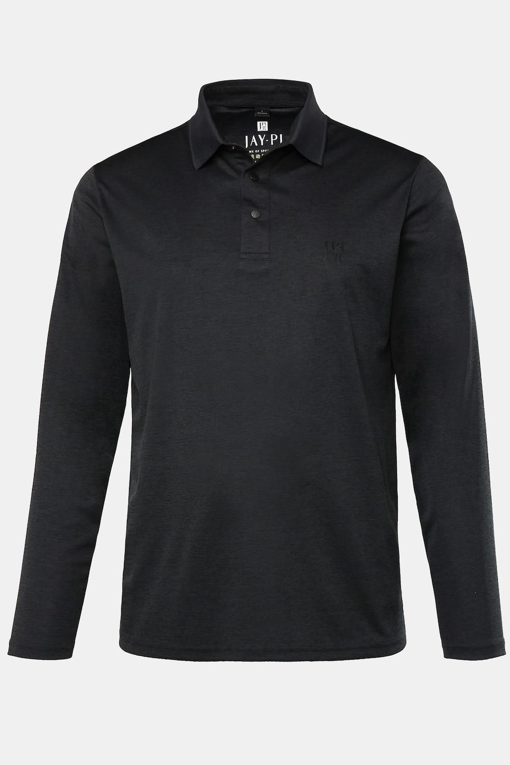 JAY-PI Langarm-Poloshirt, Trekking, QuickDry, bis 7 XL