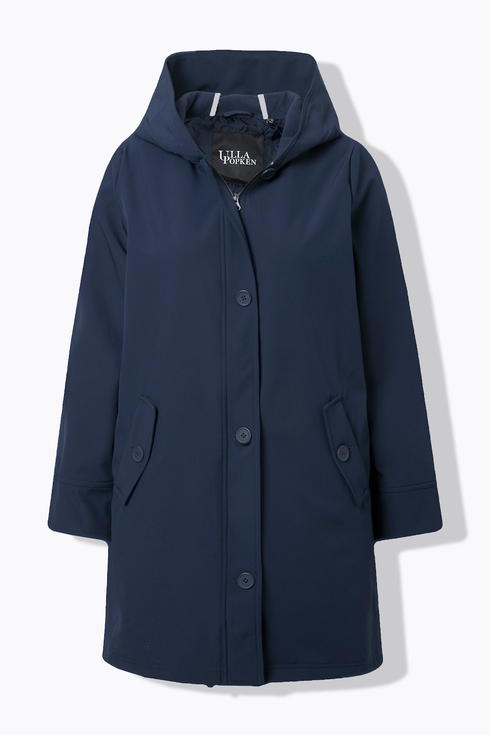 Stora storlekar HYPRAR Softshelljacka, Dam, blå, storlek: 54/56, Polyester, Ulla Popken