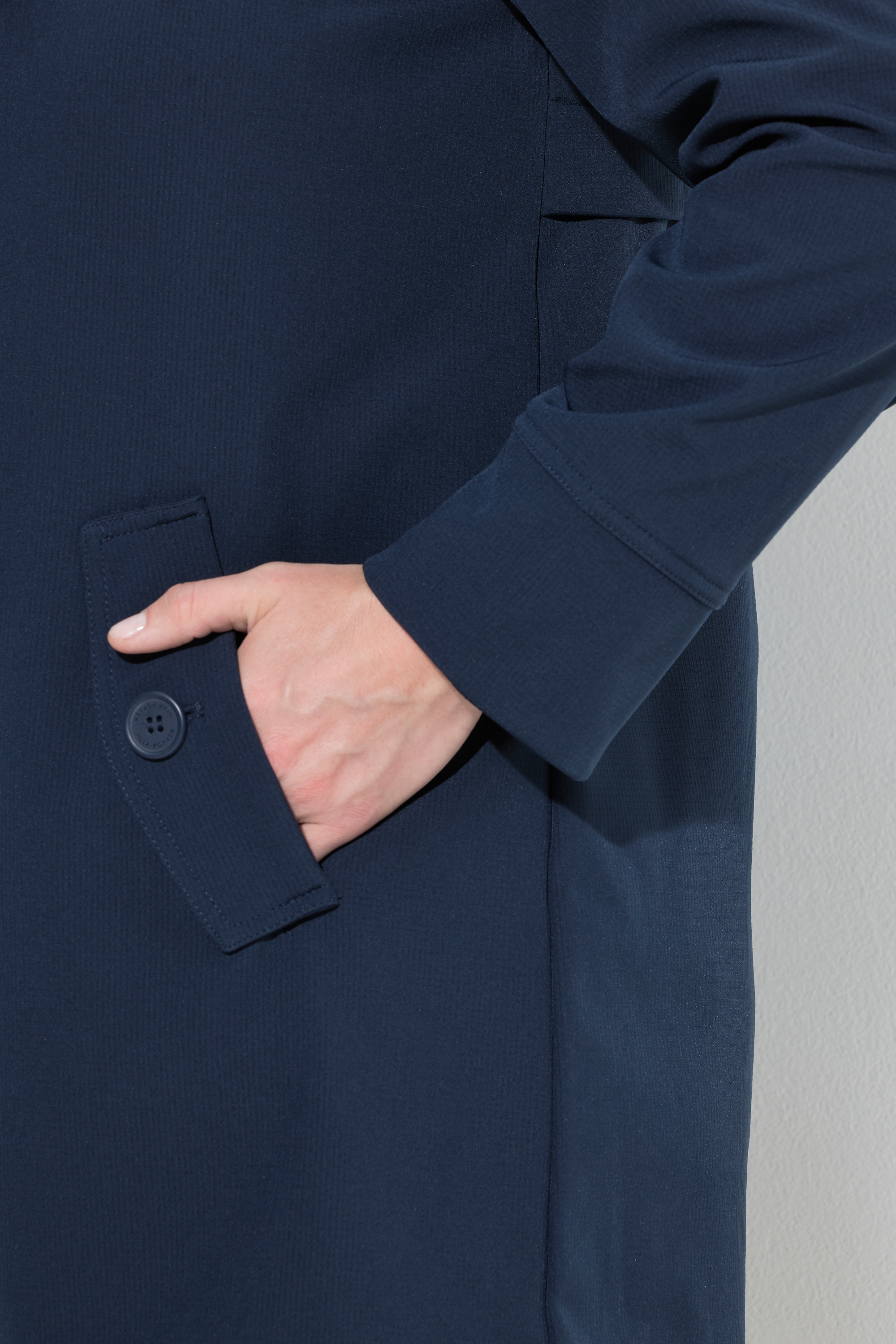 Ulla Popken Damen große Größen HYPRAR Softshell Mantel wasserabweisend