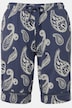 Jersey-Shorts, Paisleymuster, Lochstickerei, Biobaumwolle