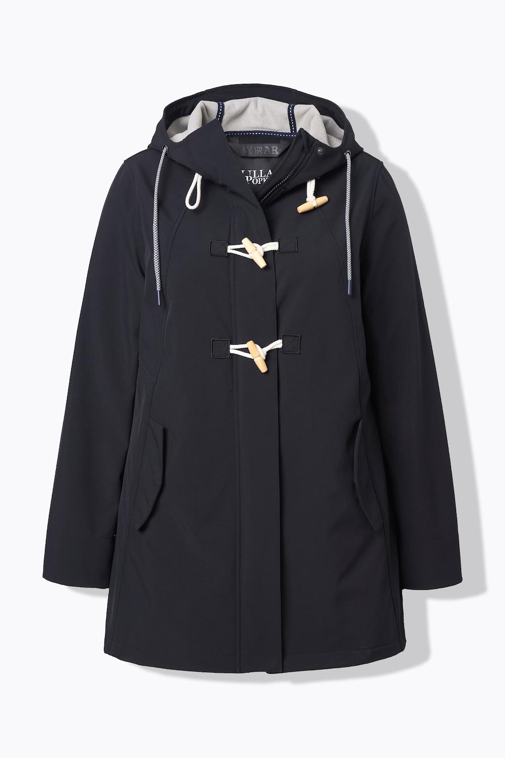 Stora storlekar HYPRAR softshelljacka, Dam, svart, storlek: 42/44, Polyester, Ulla Popken