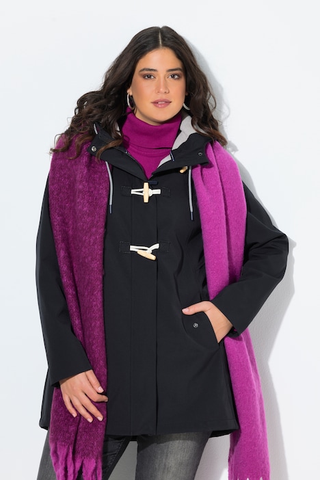 HYPRAR Softshelljacke, wasserabweisend, Knebelknöpfe