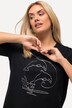 Metallic Wildlife Short Sleeve Graphic Tee