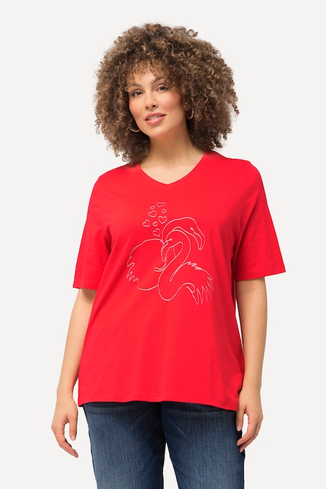 Metallic Wildlife Short Sleeve Graphic Tee