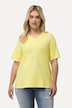 T-Shirt, Metallic-Tier, Classic, V-Ausschnitt, Halbarm
