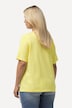 T-Shirt, Metallic-Tier, Classic, V-Ausschnitt, Halbarm