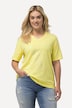 T-Shirt, Metallic-Tier, Classic, V-Ausschnitt, Halbarm
