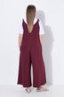 Jersey-Jumpsuit, weites Bein, Ziernaht, Biobaumwolle