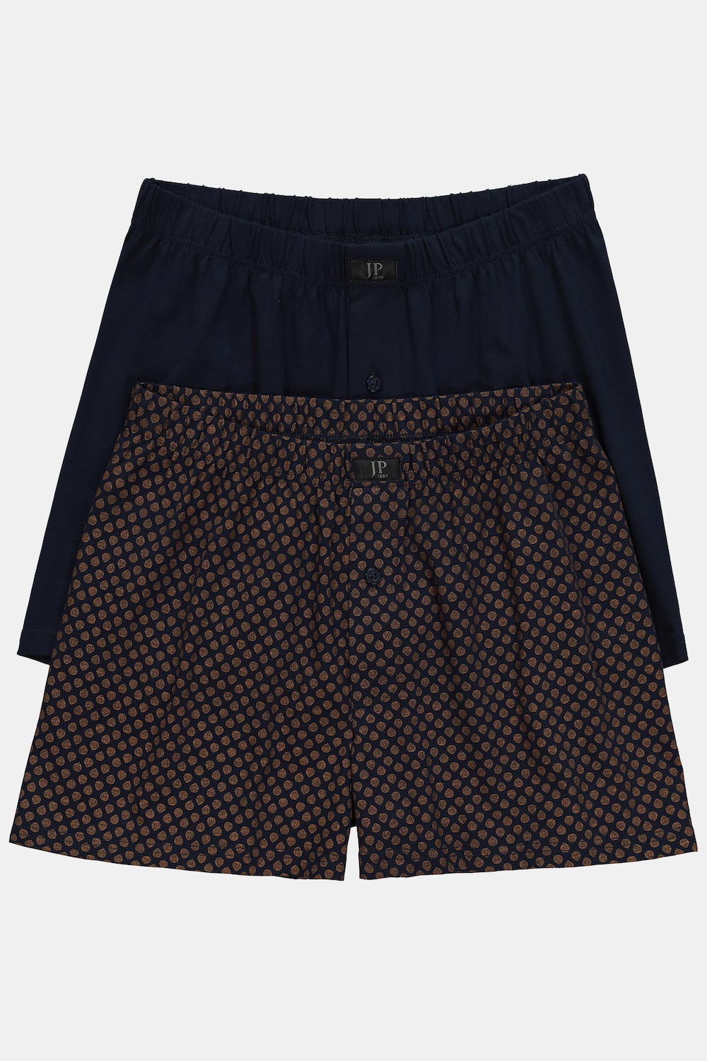 Große Größen Boxershorts, Herren, braun, Größe: L, Baumwolle, JP1880