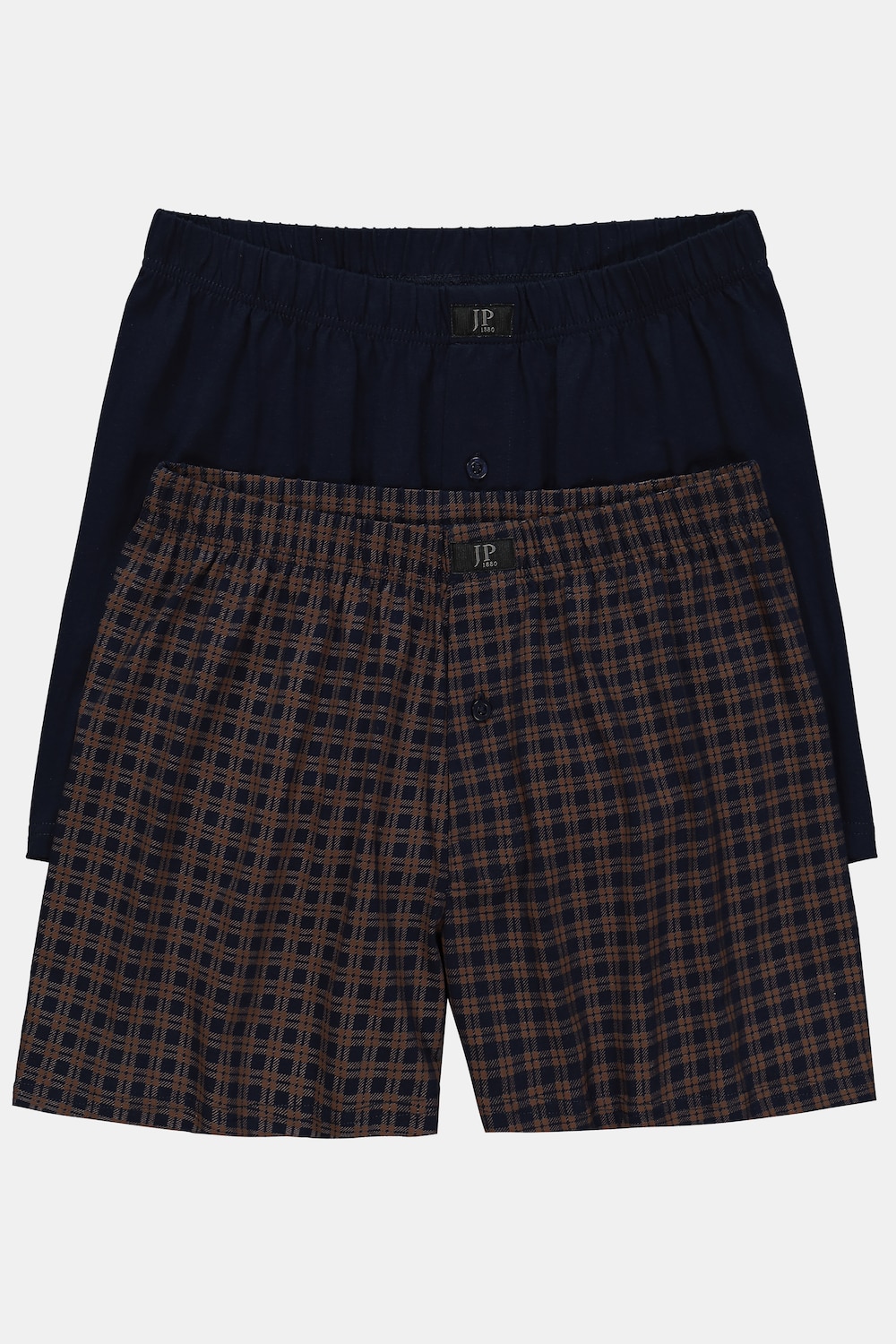 Große Größen Boxershorts, Herren, braun, Größe: XXL, Baumwolle, JP1880