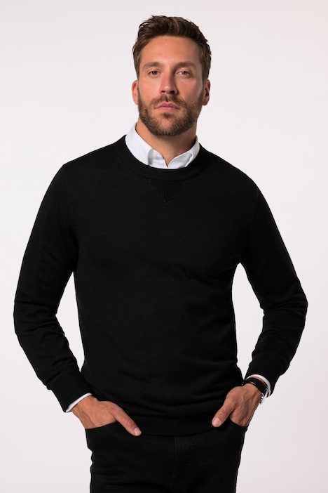 JP 1880 Pullover FLEXNAMIC®, Merino-MIx, bis 7 XL