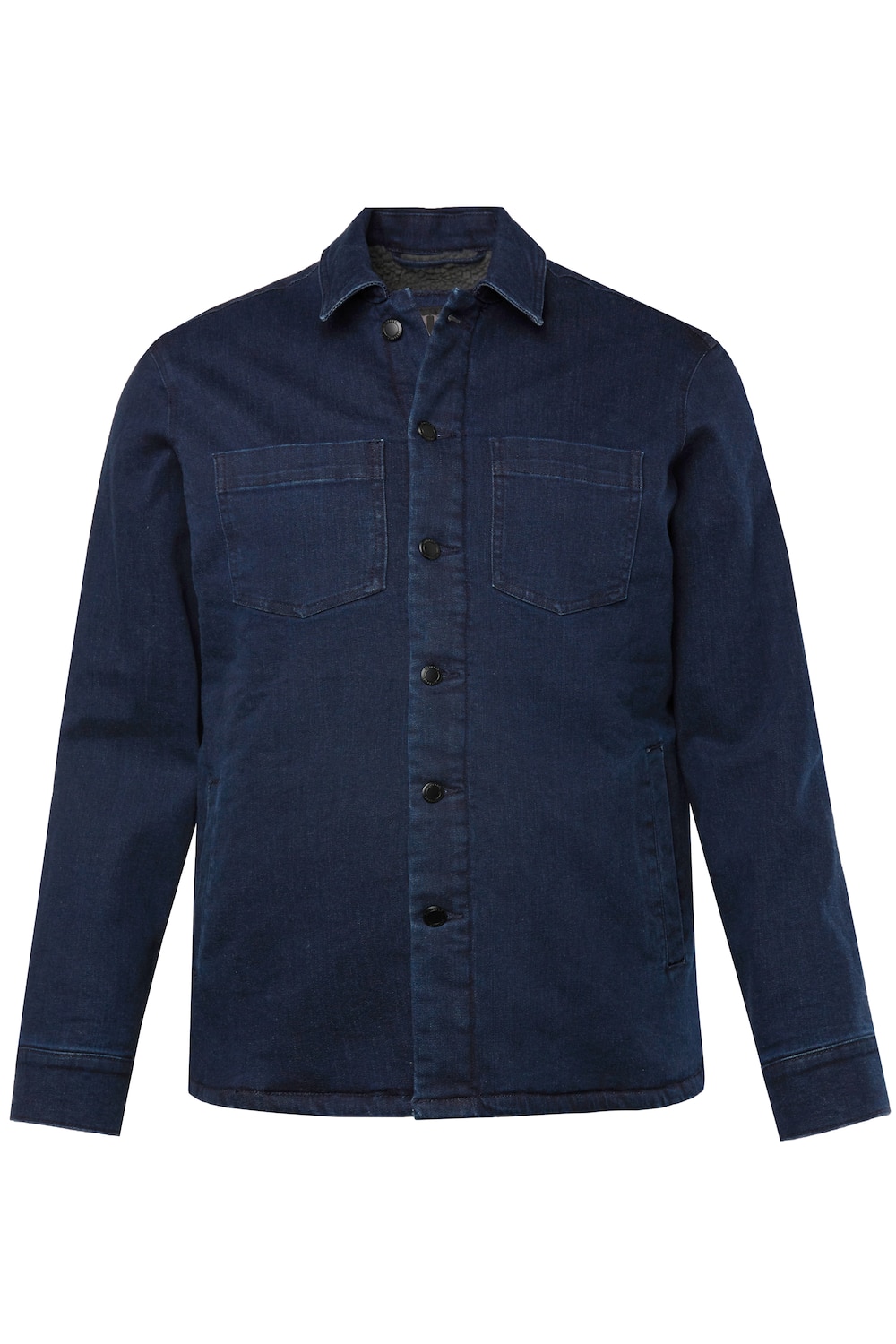 JP 1880 Jeansjacke, Teddyfutter, Brusttaschen, bis 8 XL