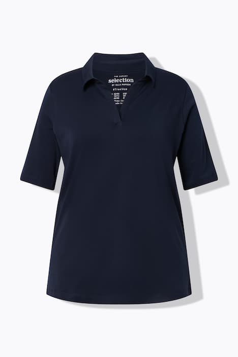 Poloshirt, A-Linie, Halbarm, Pima Cotton