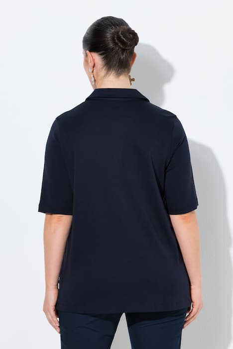 Poloshirt, A-Linie, Halbarm, Pima Cotton