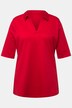 Poloshirt, A-lijn, halve mouwen, Pima-katoen