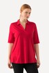 Poloshirt, A-lijn, halve mouwen, Pima-katoen