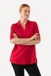 Poloshirt, A-lijn, halve mouwen, Pima-katoen